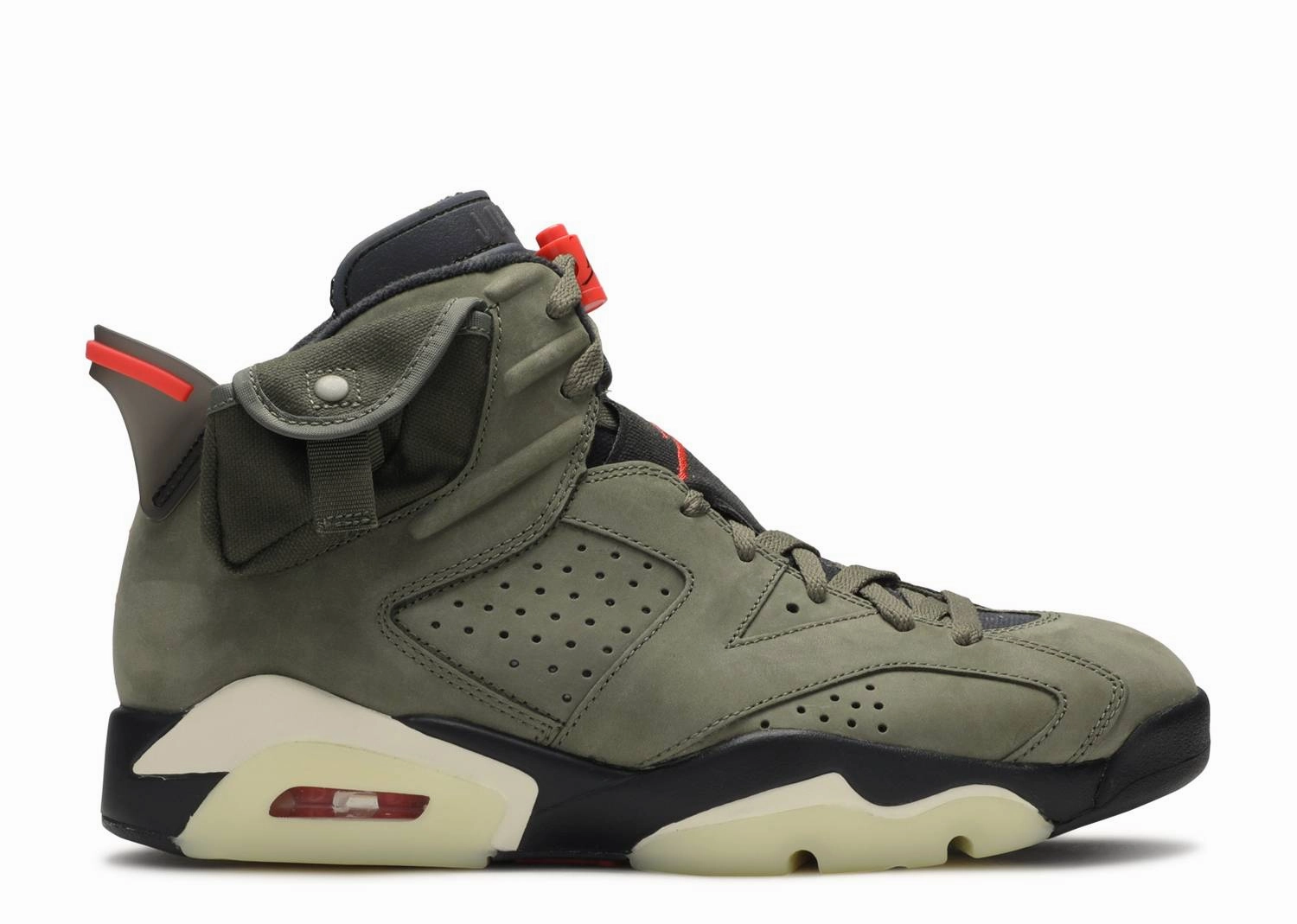 shoe cover Air Jordan 6 Retro x Travis Scott "Olive" (Myrtle Beach Location)