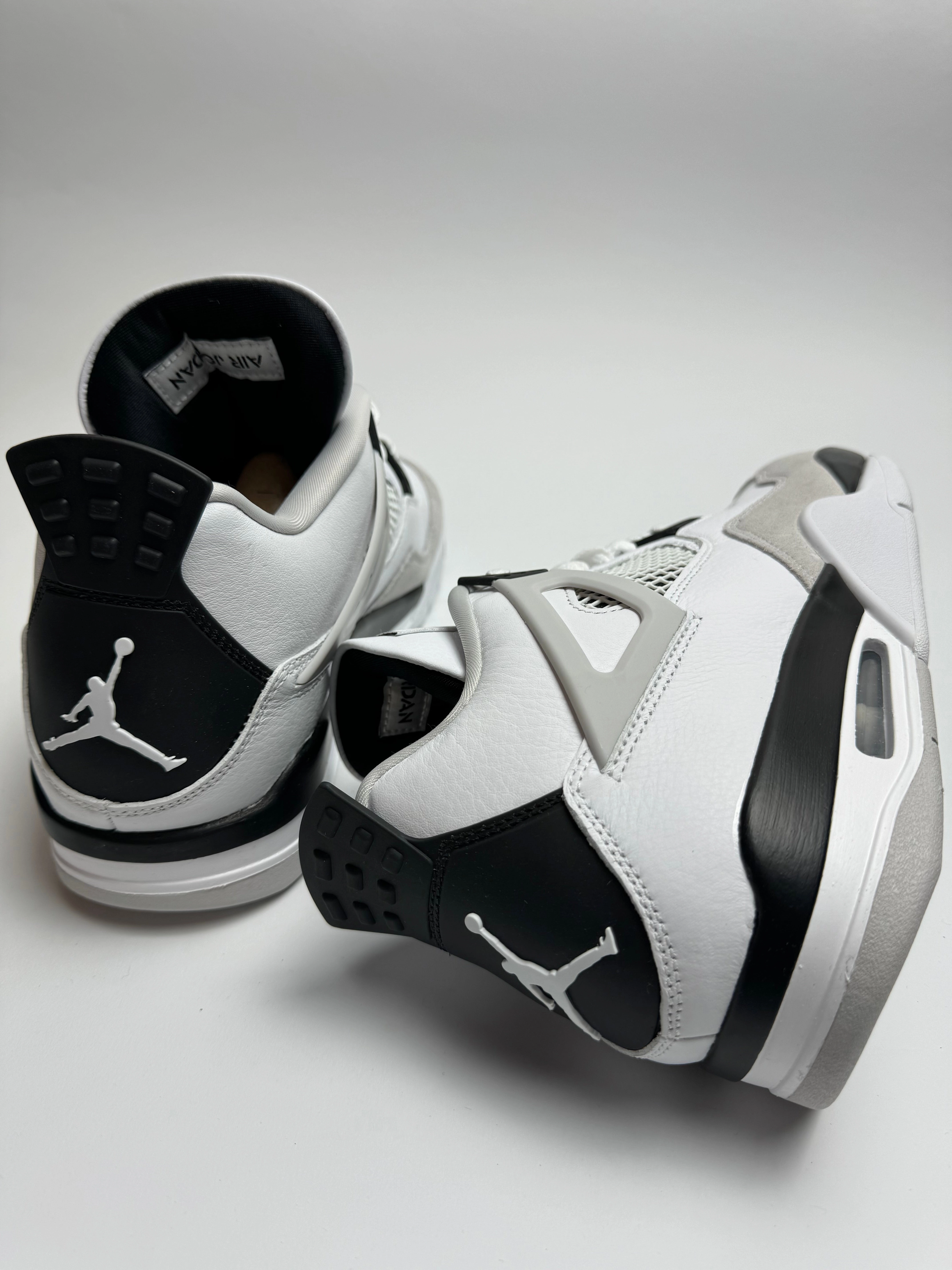 Air Jordan 4 "Military Black" casual runner shoes