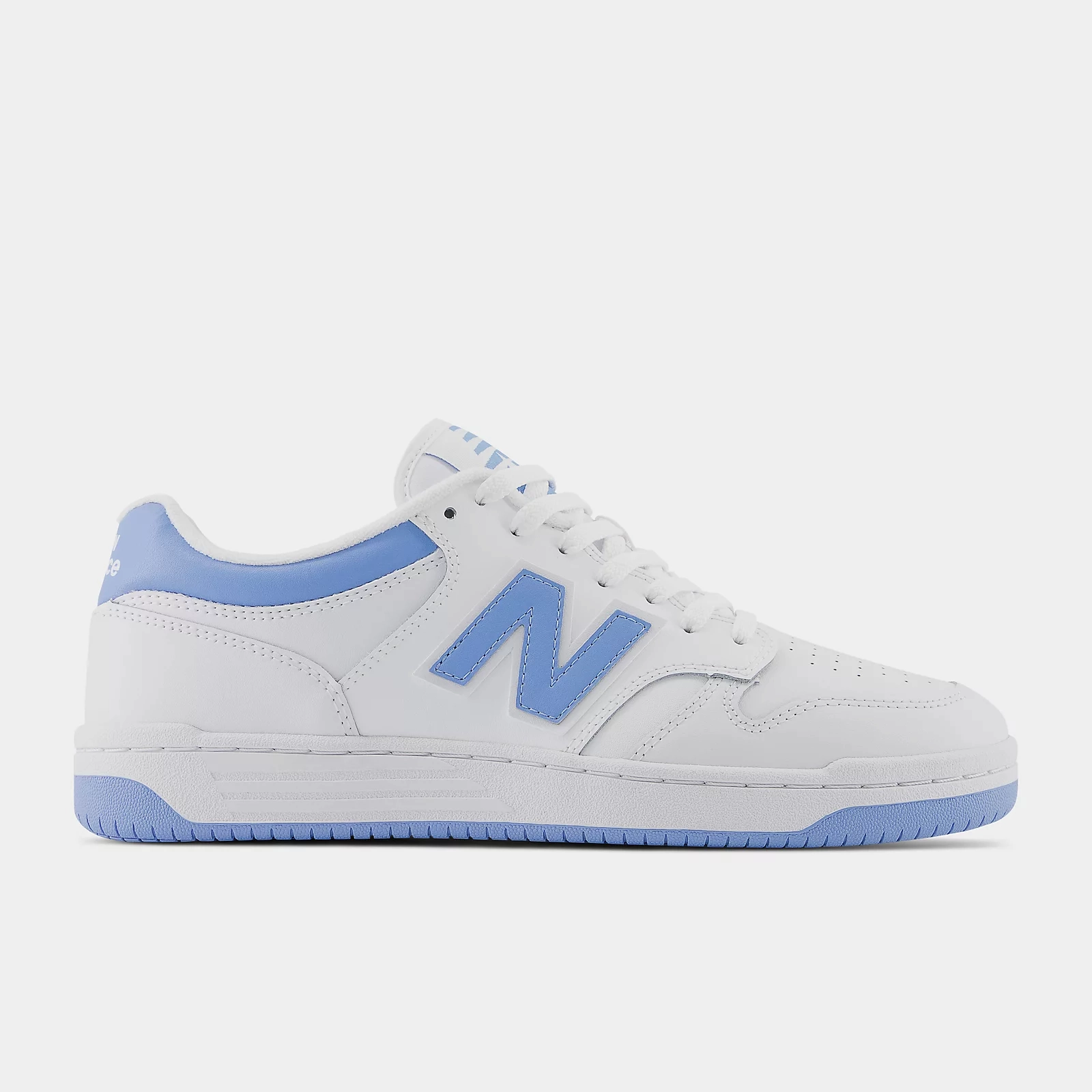 New Balance 480 'White/Carolina Blue' comfortable top