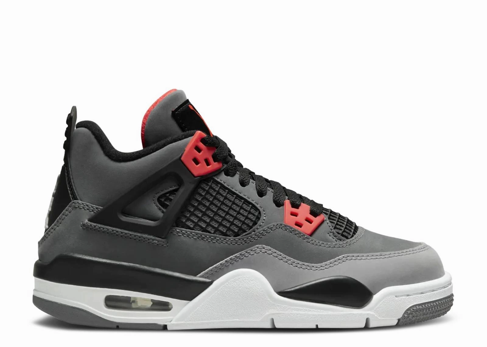 Jordan 4 Retro Infrared (GS) cross - training running shoes