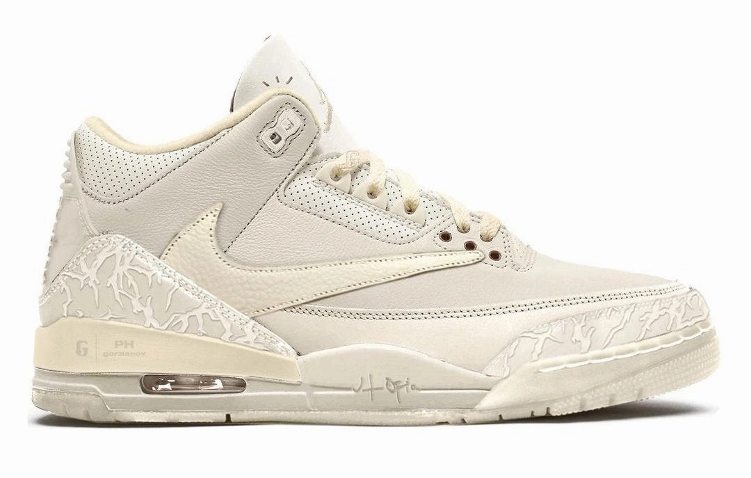 Jordan 3 Travis Scott Weekend Ready Adjustable Heel Lock