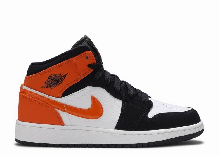 Air Jordan 1 Mid GS "Shattered Backboard" (Wilmington Location) Comfort Walk Daily Wear