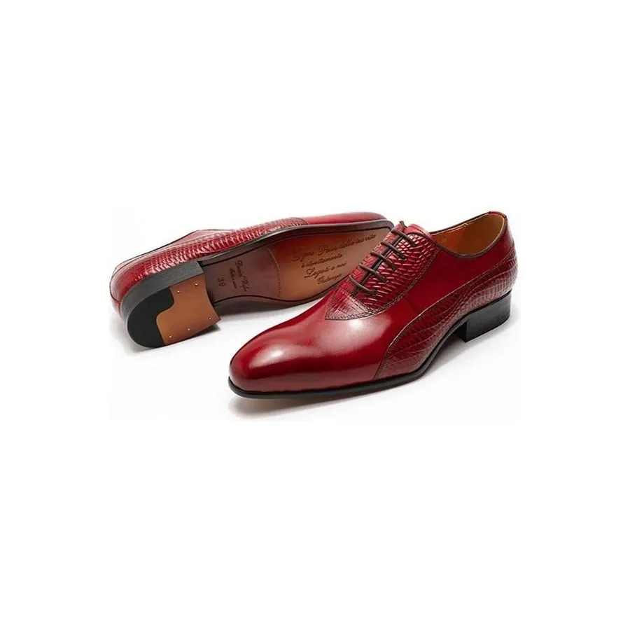 Ebonique Croctex Lace Oxfords