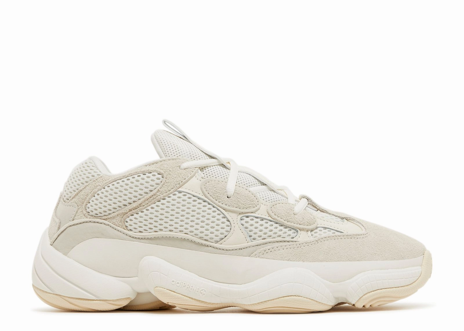 Adidas Yeezy 500 Bone White (2023) (Preowned) Lightweight Step Urban Minimal
