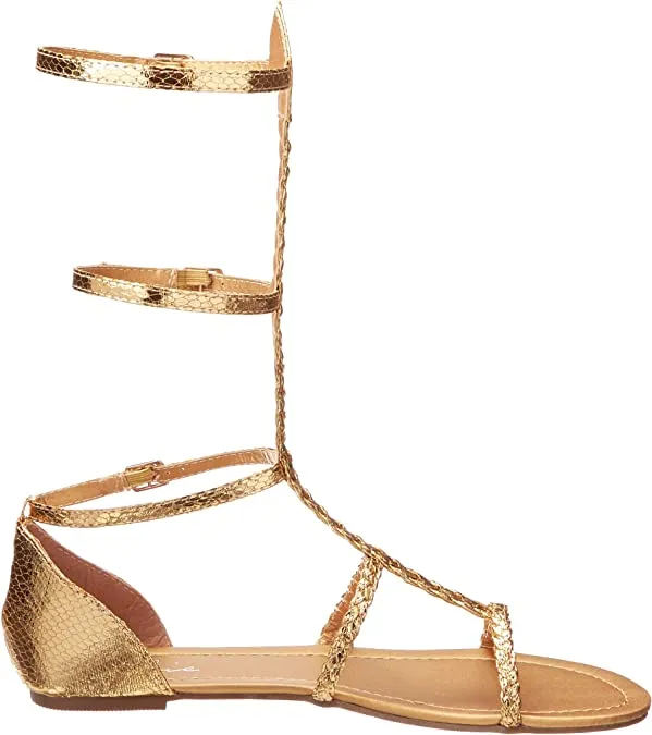 Egyptian Gold Sandals for Adults