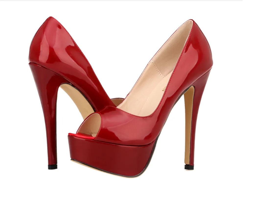 Elise – Women's Platform Slingback Stiletto High Heels