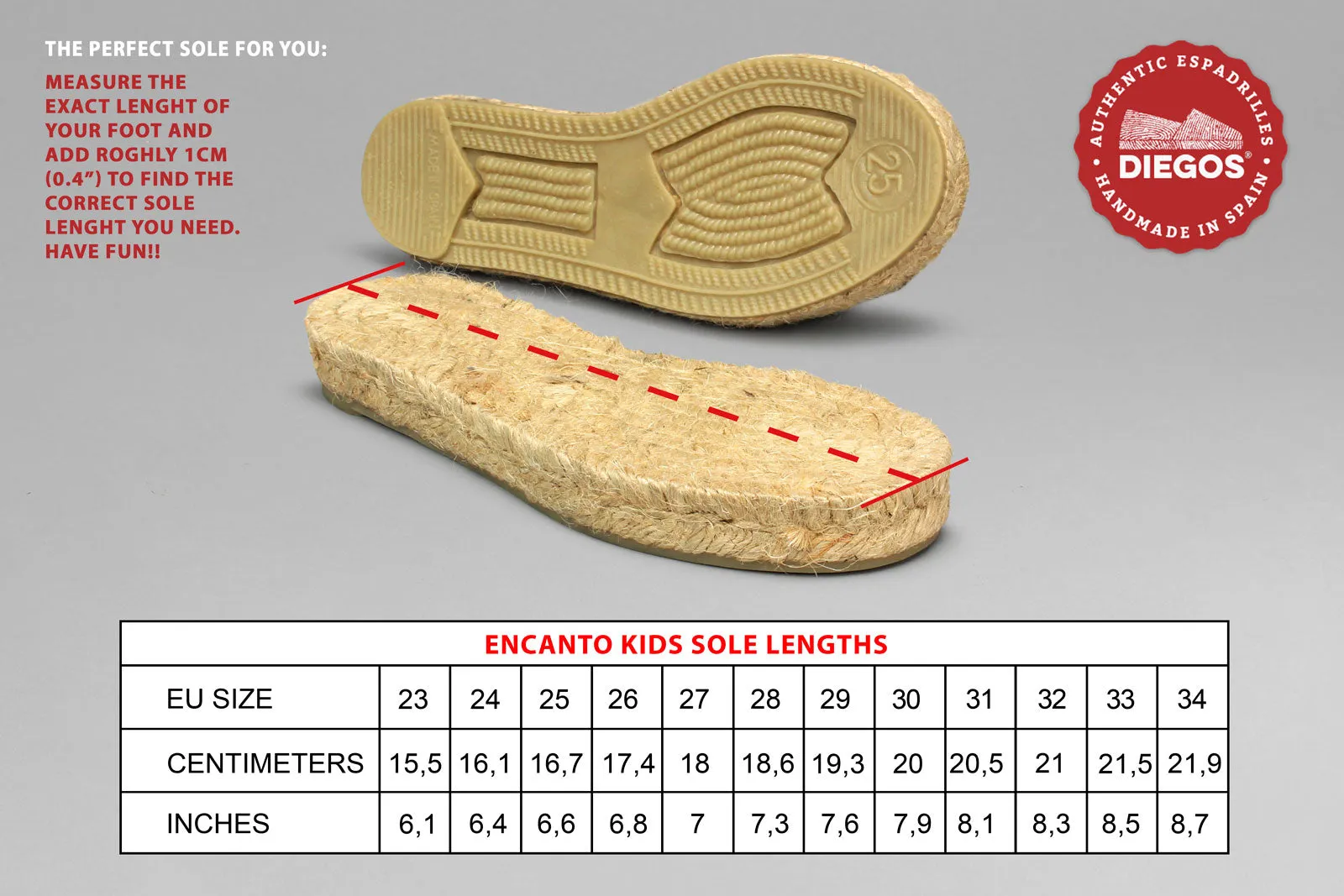 Encanto kids sole