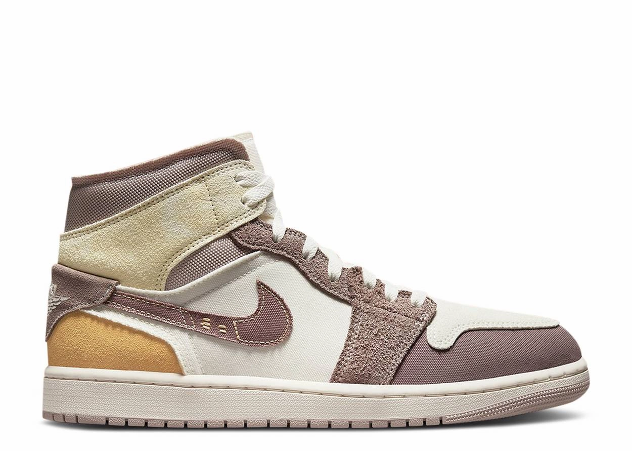 Bold Patterns Jordan 1 Mid SE Craft Inside Out Taupe Haze