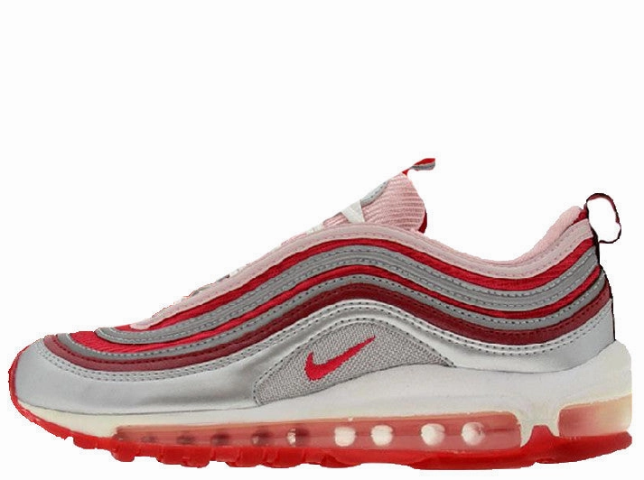 Nike Air Max 97 GS Metallic Silver/Bubblegum Everyday Use