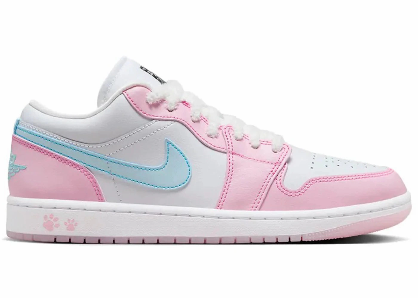 Jordan 1 Low SE Paw Print Pink Foam Temperature control Fashion Appeal