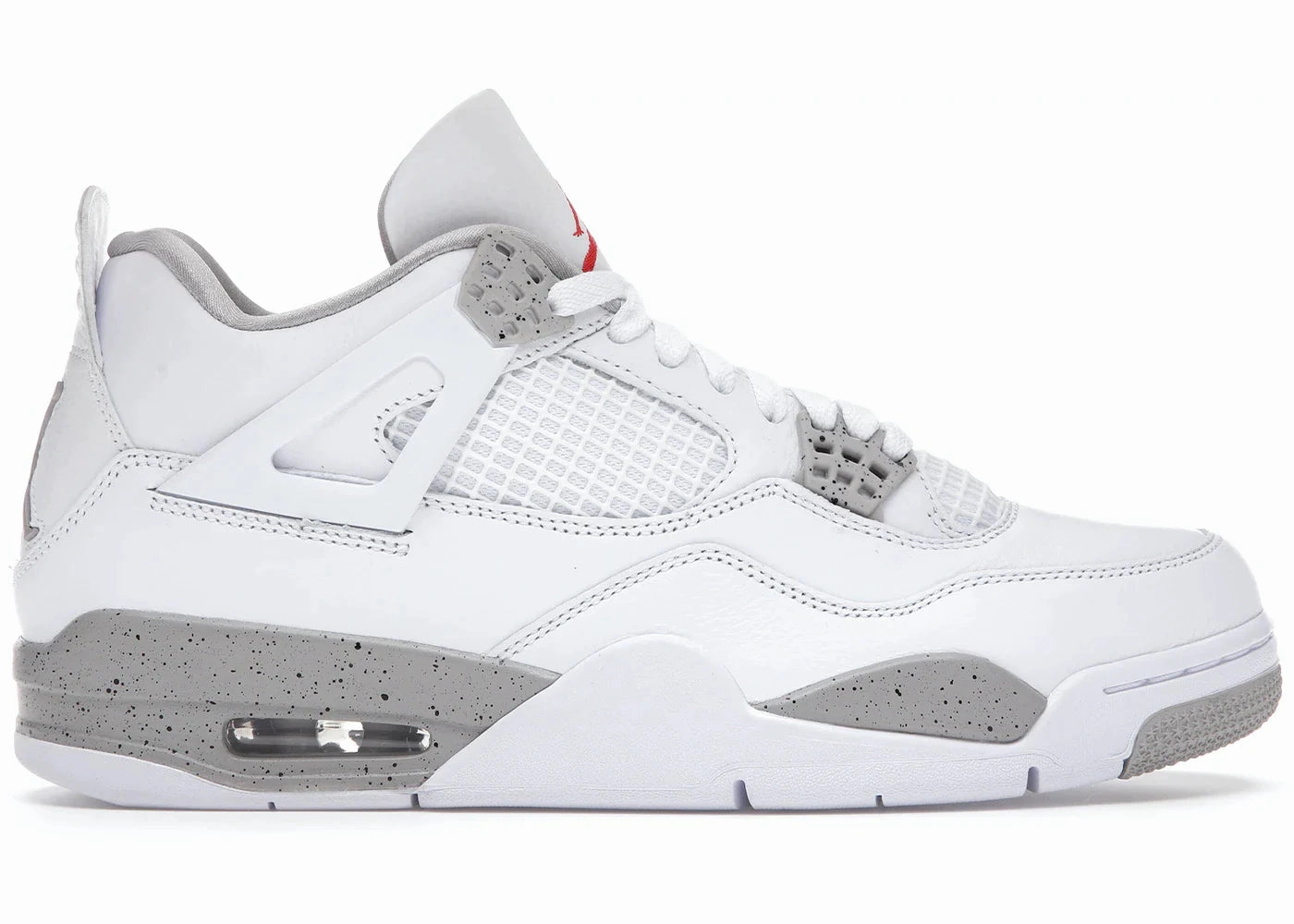 Shock absorbing midsole core - training air-jordan-4-retro-white-oreo-2021