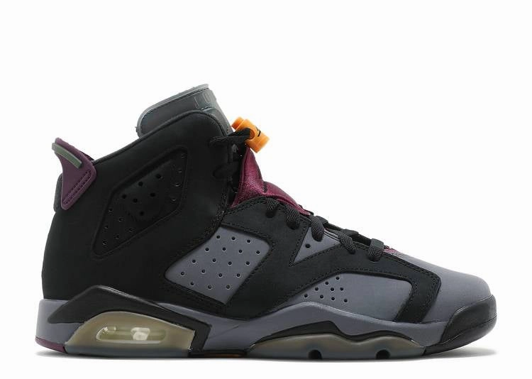 Narrow - toe - box Jordan 6 Retro Bordeaux (GS)