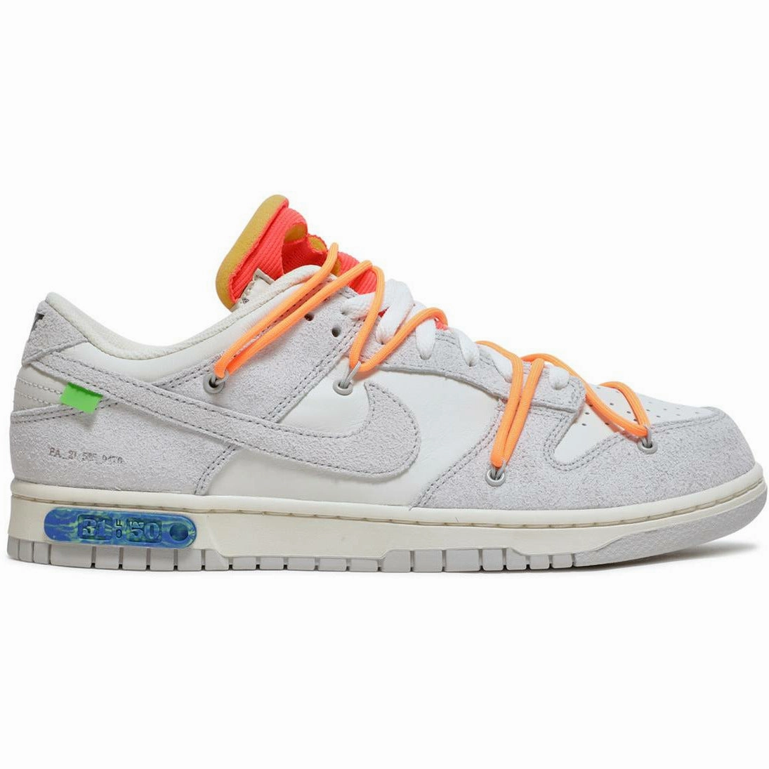 Off-White X Dunk Low "Lot 31" (2021) traditional running shoes sports shoe gear