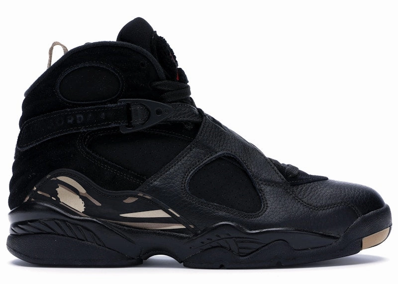 Air Jordan 8 Retro OVO Black (Preowned size 9.5) road races outdoor - workout running shoes