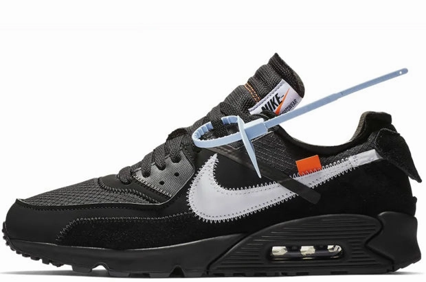 Nike Air Max 90 x Off White "Black" Smooth Zone