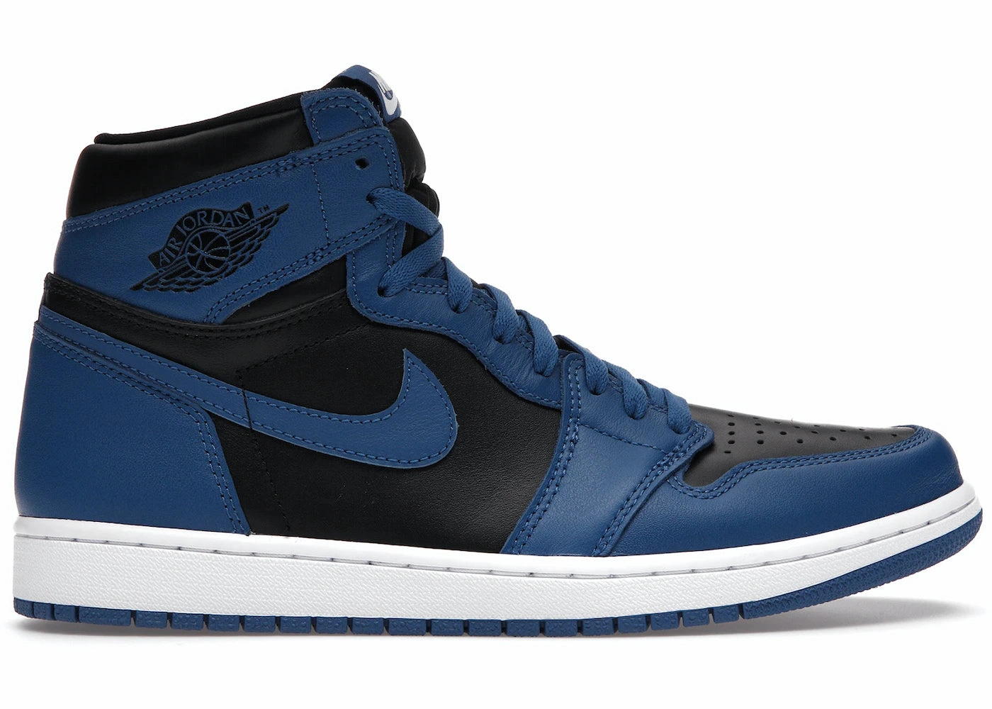 Jordan 1 Retro High OG Dark Marina Blue Fitted touch FoamMidsole
