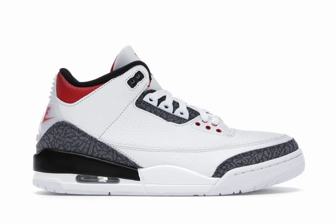 Jordan 3 Retro SE Fire Red Denim (2020) Stripe wellness