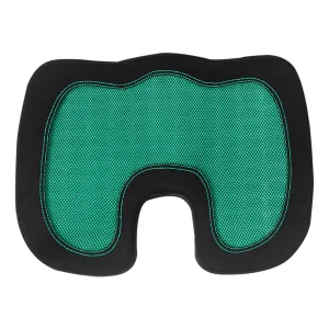 Ergonomic Cooling Gel Car Seat Cushion Green