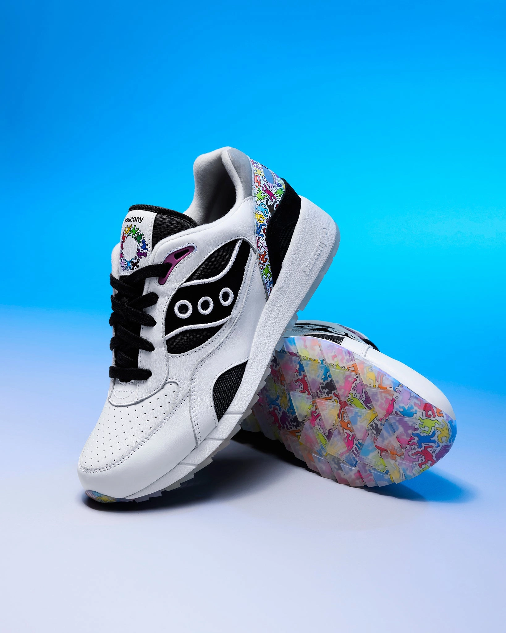 Saucony X Keith Haring Shadow 6000 arch - cup running wear
