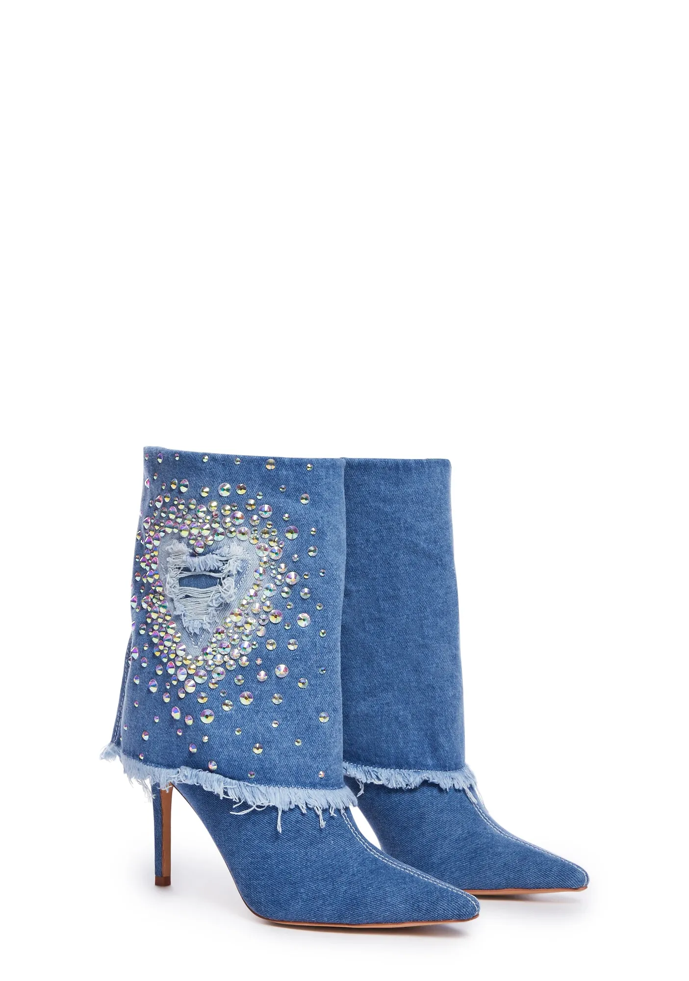 Esmeralda Denim Boots