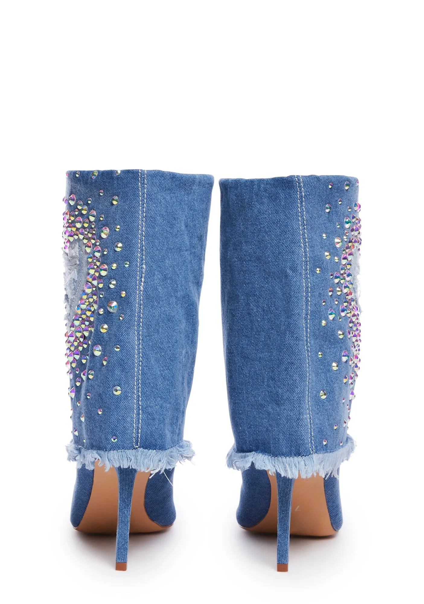 Esmeralda Denim Boots