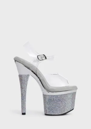 Esteem-708DM Rhinestone Heels