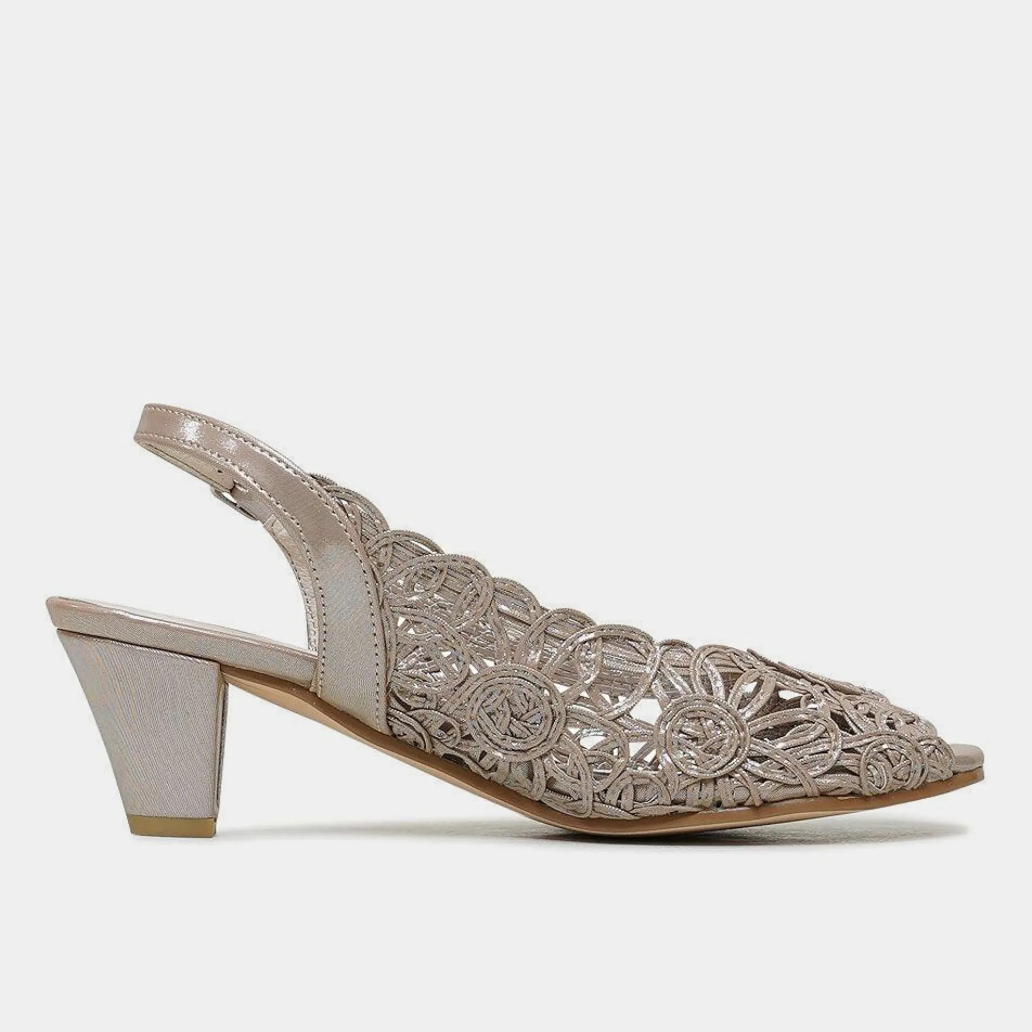 Event Soft Gold Heels