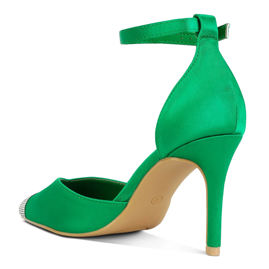 Everalda Toe Cap Embellished Sandals