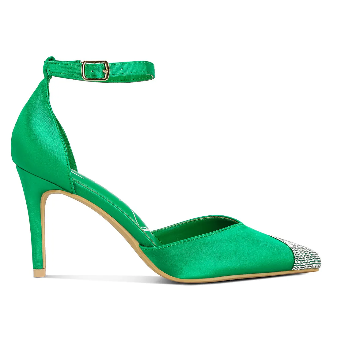 Everalda Toe Cap Embellished Sandals