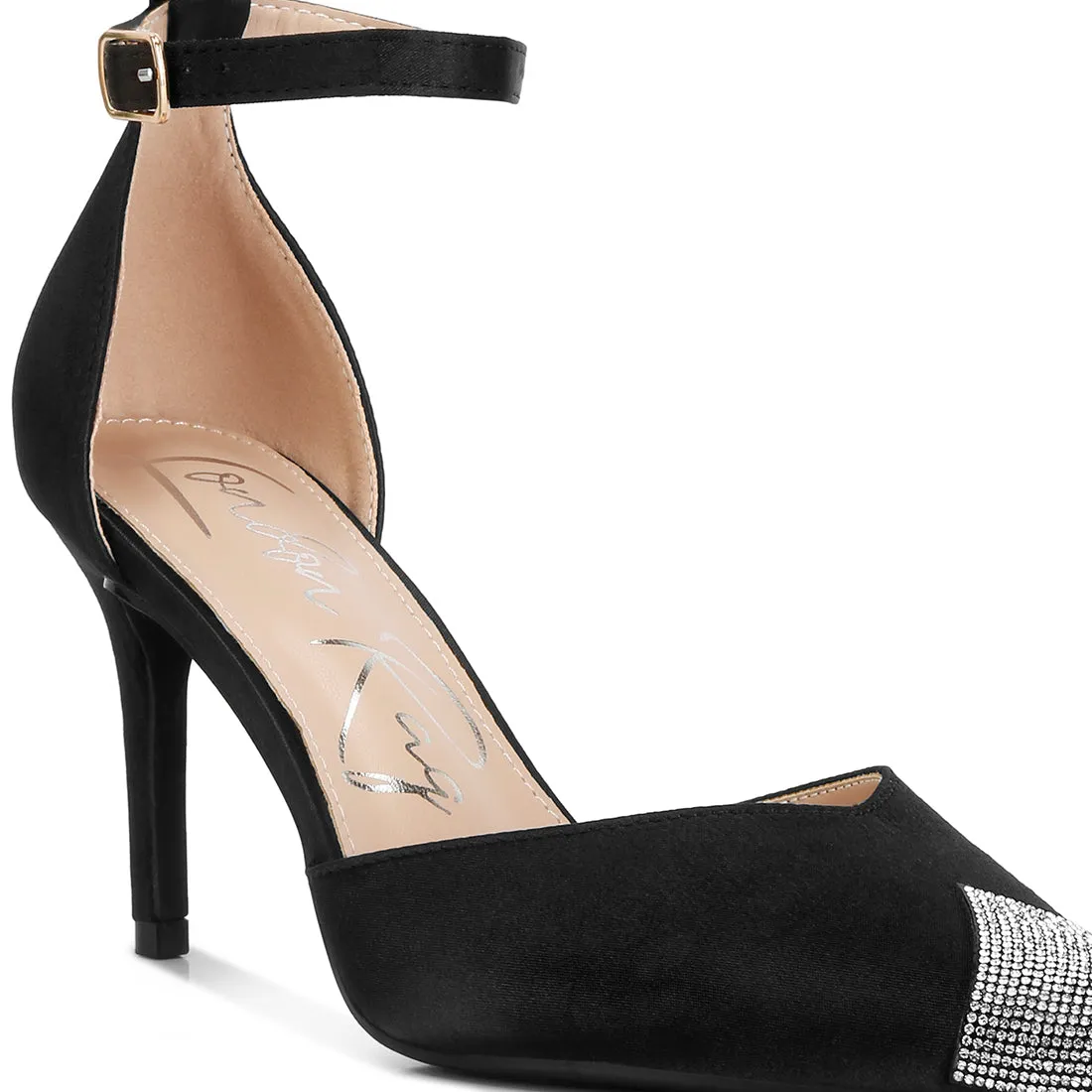 Everalda Toe Cap Embellished Sandals