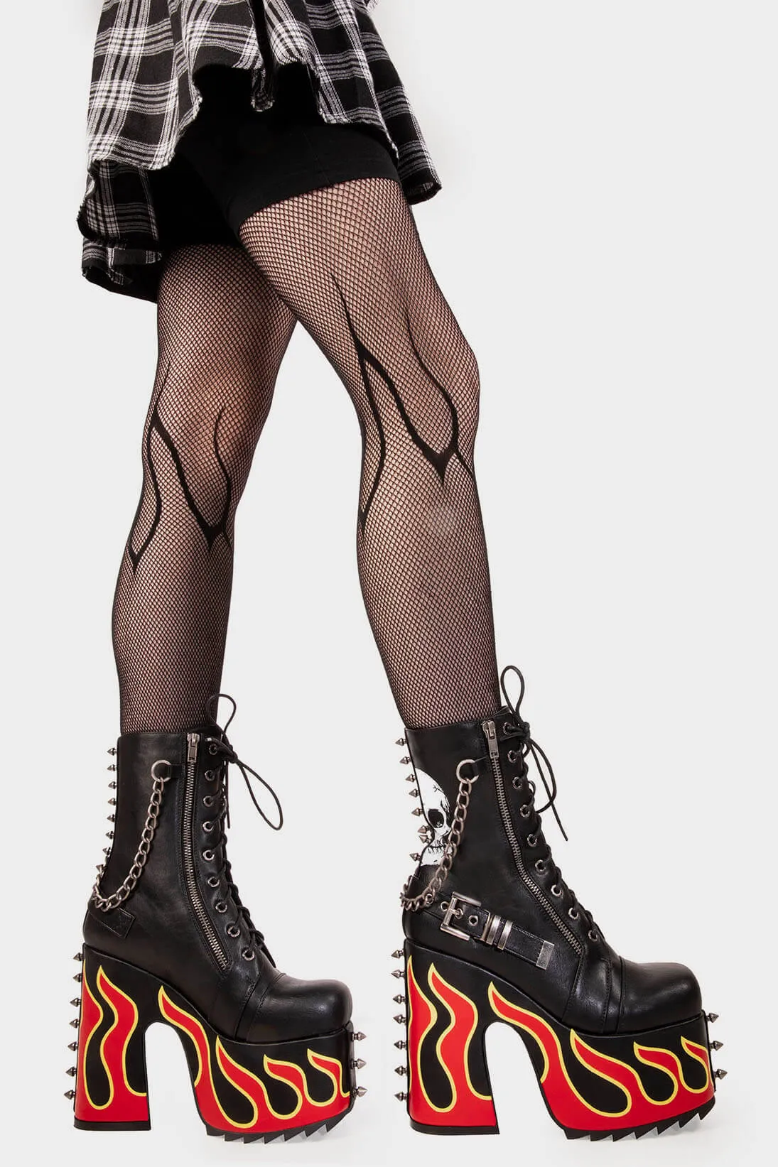 Expensive Pain Chunky Platform Ankle Boots