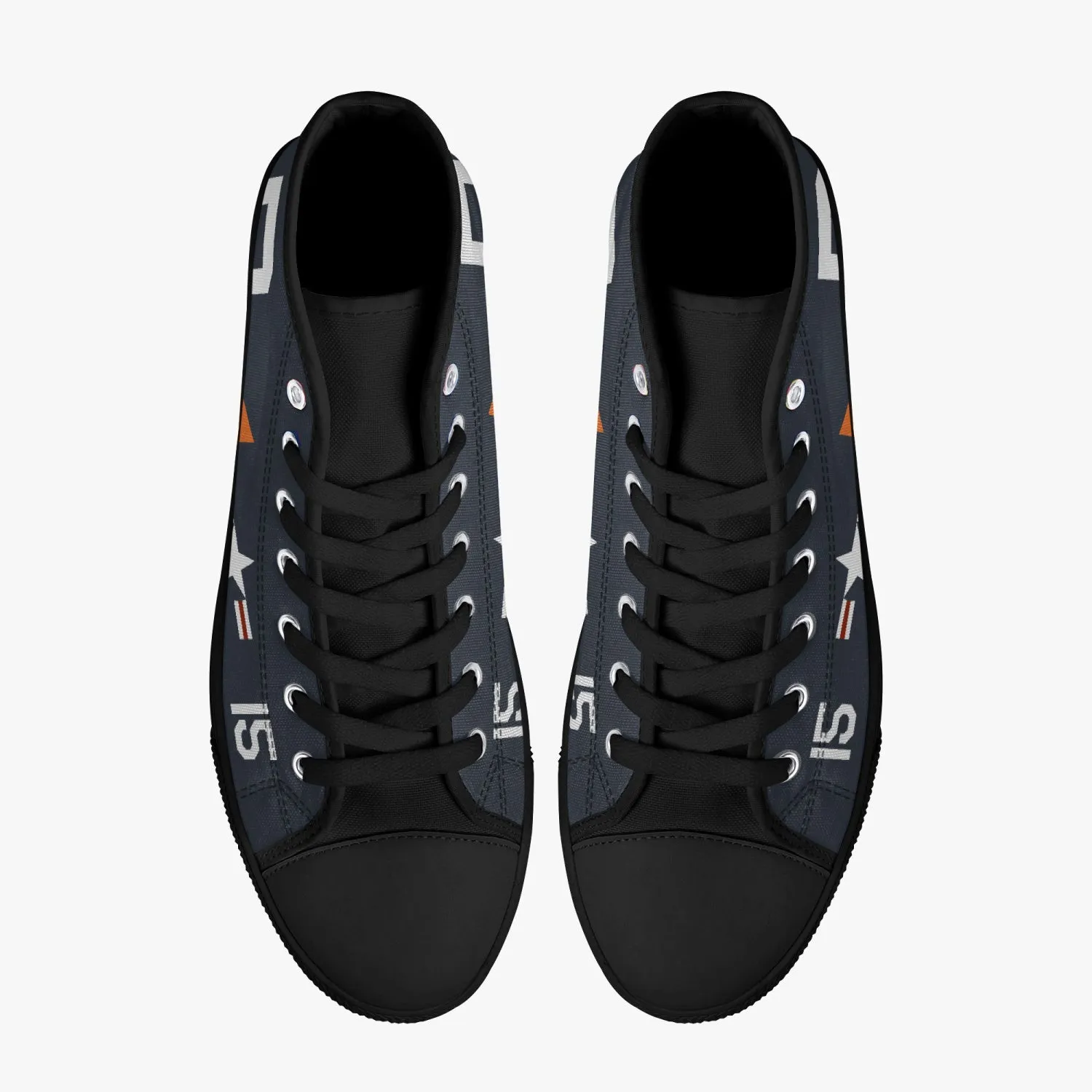 F4U Corsair "NAS New York" High Top Canvas Shoes