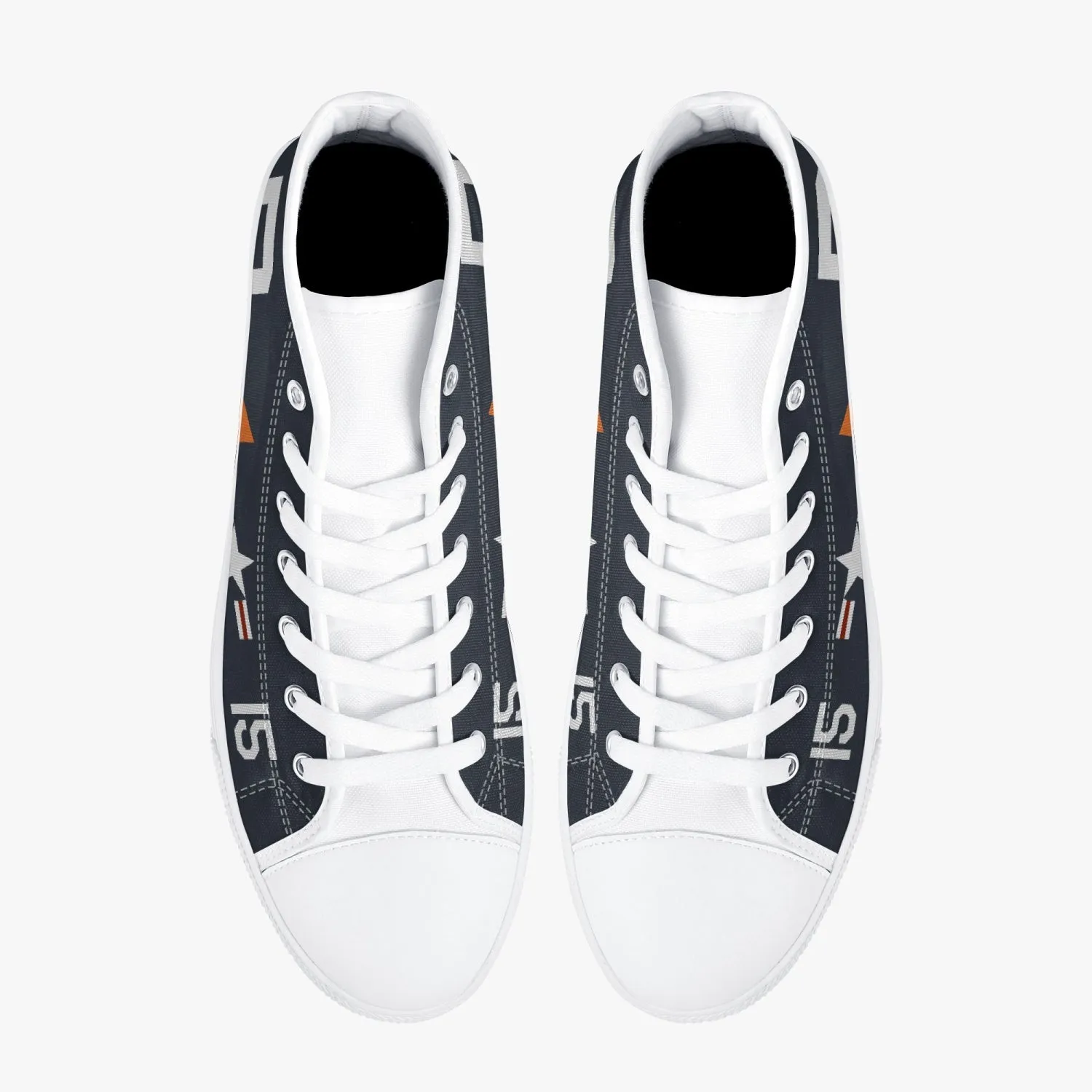 F4U Corsair "NAS New York" High Top Canvas Shoes