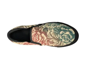 Fading Rose Slip Ons