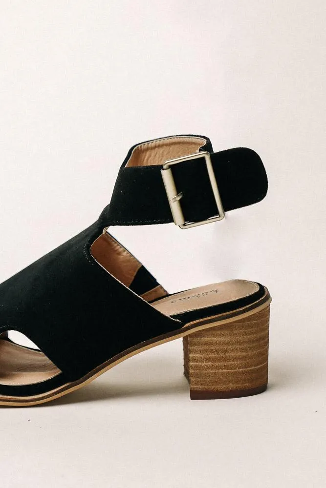 Faelyn Cut Out Heels in Black