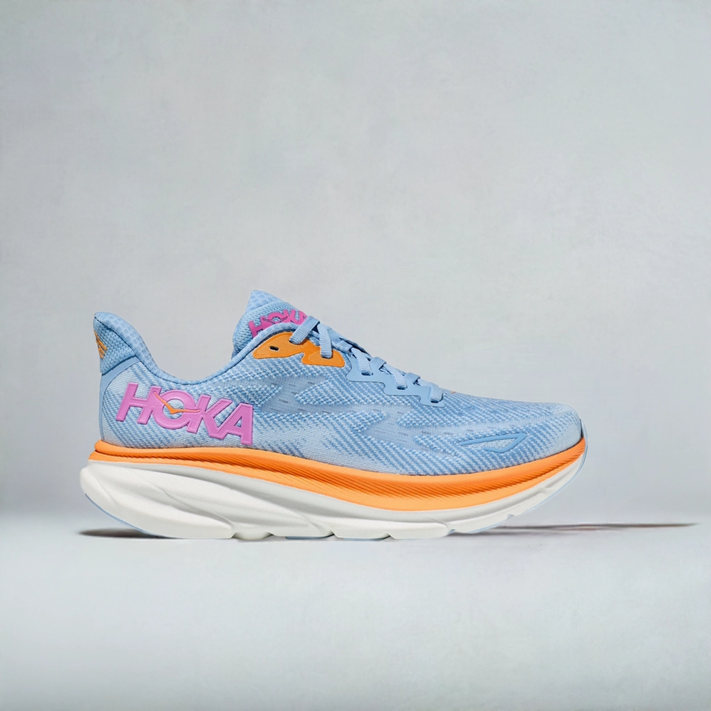 Active Ready Move Ease Hoka Clifton 9 'Airy Blue'