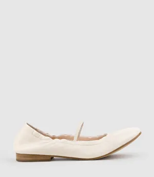 FIRLA Ballet with Strap in Offwhite