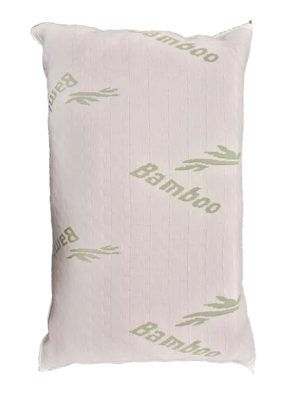 Firm Memory Foam Bamboo Pillow 19cm High