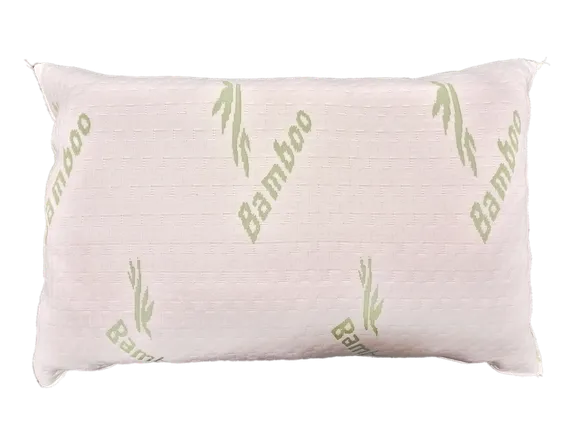 Firm Memory Foam Bamboo Pillow 19cm High