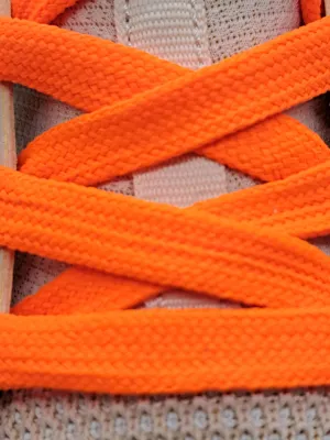 Shoelaces with Reflective Threads