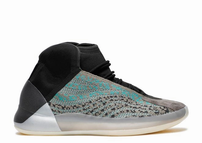 Adidas Yeezy QNTM Teal Blue (Preowned) Comfortable Fit Socks Timeless Use