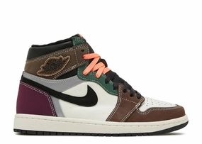 Jordan 1 Retro High Hand Crafted running in a polar area Interval running