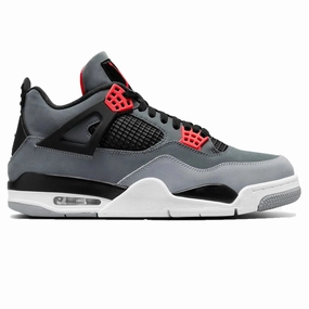 Sporty Style hybrid - material shoes Air Jordan 4 Retro ??Infrared??
