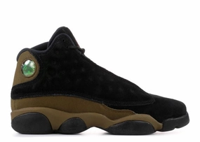 Jordan 13 Retro Olive (GS) (Preowned) narrow - toe - box shoes Customizable Fit