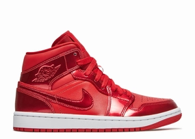 Waterproof Barrier Tech Cool Vibes Wmns Air Jordan 1 Mid SE "University Red Pomegranate" (Wilmington Location)