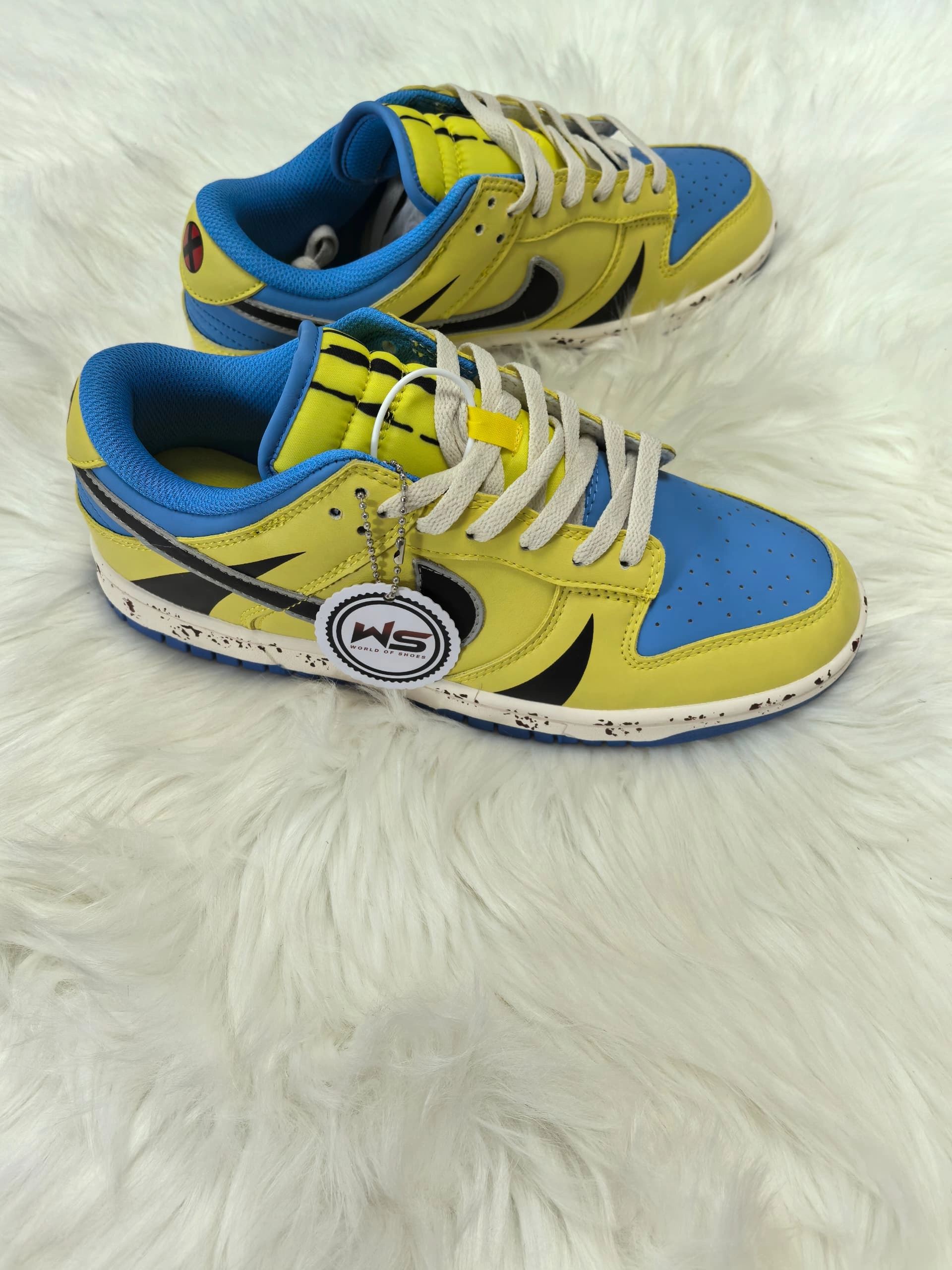 Work Shoes Nike dunk low WOLVERINE DEADPOOL custome