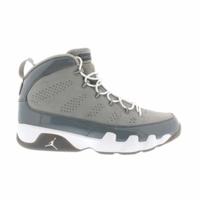 Jordan 9 Retro Cool Grey 2012 running in a mud run