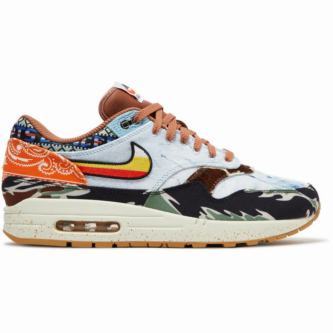 Non Restrictive Collar Padding Heel Balance Concepts x Air Max 1 SP 'Heavy' (2020)