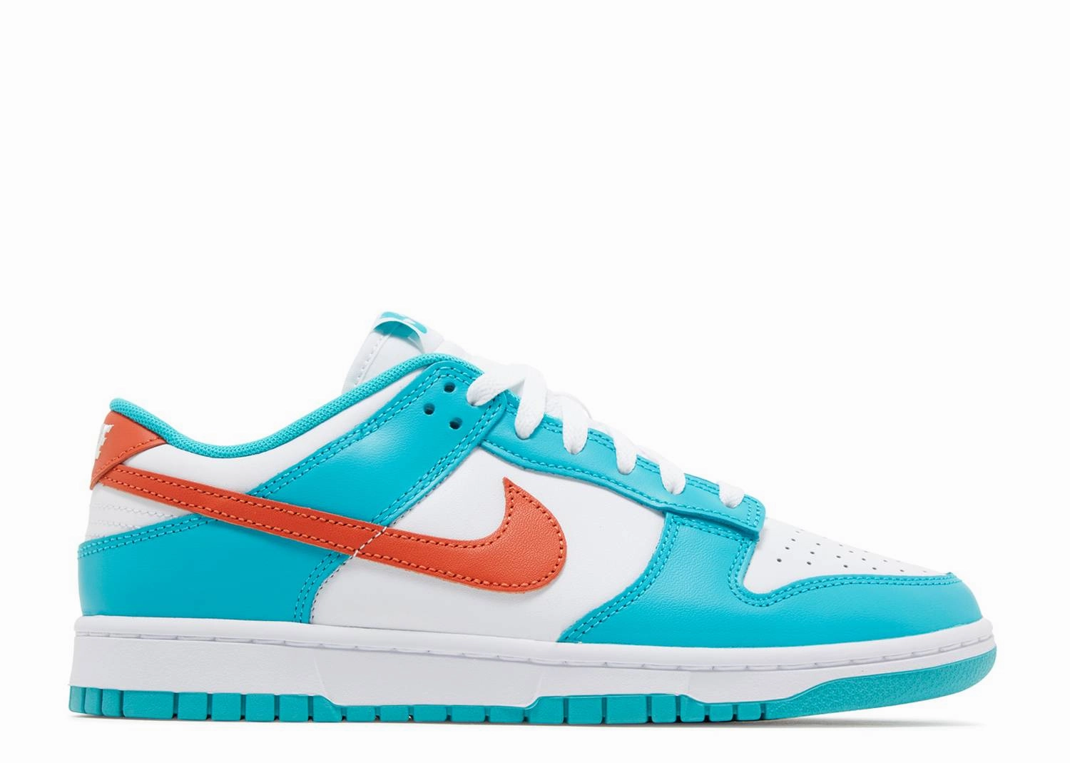 Nike Dunk Low "Miami Dolphins" (Myrtle Beach Location) morale - enhancing slip - on