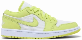 Wmns Air Jordan 1 Low "Limelight" (Wilmington Location) Comfort Ready Lace Lock System